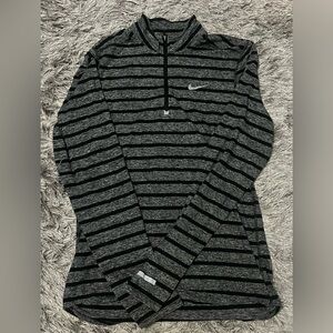 Nike Dri Fit Running Training 1/4 Zip Pullover Sweatshirt 519199-802 Mens Small